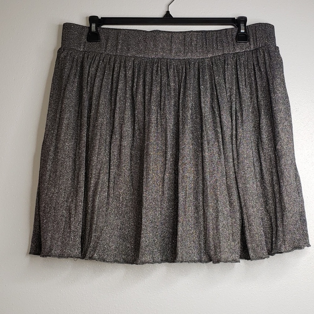 Forever 21 Faith 21 Plus Pleated Skater Skirt 3X